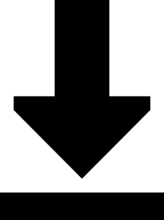 Arrow Down To Line Outline Icon Svg Set, Free Vectors File